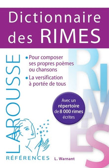 Dictionnaire des rimes orales et écrites