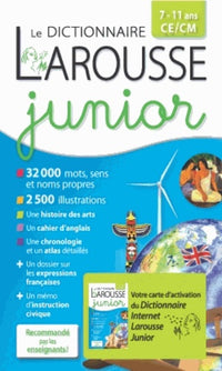 Dictionnaire Larousse junior: 7/11 ans CE/CM