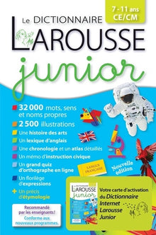 Le dictionnaire Larousse junior