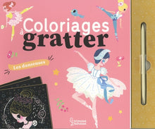 Coloriages à gratter : les danseuses
