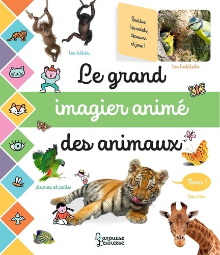 Le grand imagier photos animé des animaux