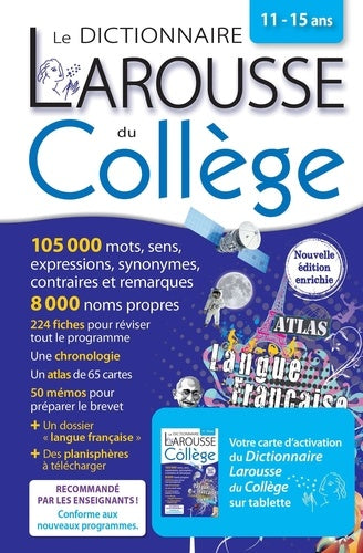 Dictionnaire du collège bimédia