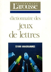 Dictionnaire des jeux de lettres