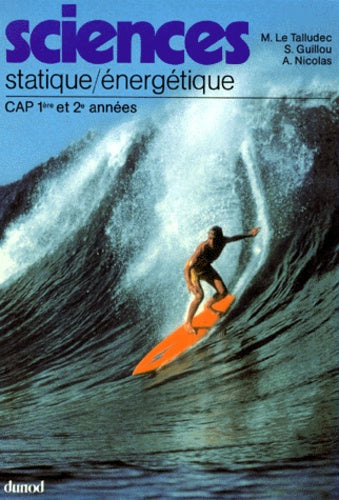 Sciences statiques énergétique, CAP, 1ère et 2ème années