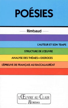 Oeuvre au Clair - Rimbaud : Poésies
