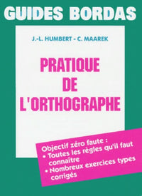 Pratique de l'orthographe