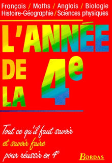 L'année de la 4ème