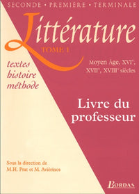 Littérature, tome 1