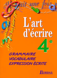 4e. Grammaire, vocabulaire, expression écrite