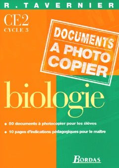 Documents à photocopier : Biologie CE2, cycle 3
