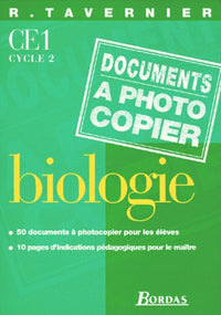 Biologie CE1, cycle 2. Fiches à photocopier