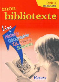 Mon bibliotexte, cycle 3