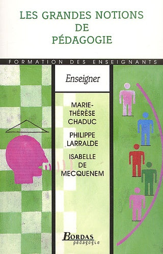 Les grandes notions de pédagogie
