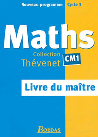 Mathématiques CM1 : Livre du maitre