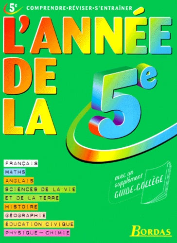 L'AD LA 5E (ancienne édition)