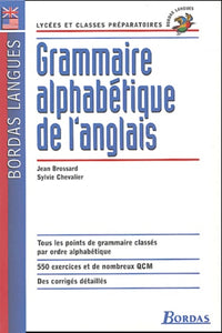 Grammaire alphabétique : Anglais
