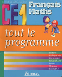 TOUT LE PROGRAMME CE1 (Ancienne Edition)