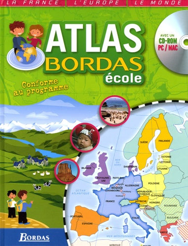 Atlas Bordas Ecole + CD