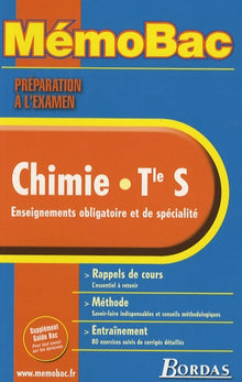Memobac Chimie Terminale S