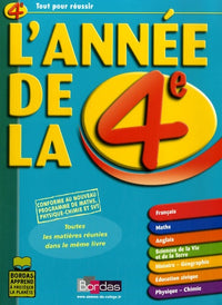 L'AD LA 4E TOUTES LES MATIERES REUNIES DANS LE MEME LIVRE (ancienne édition)