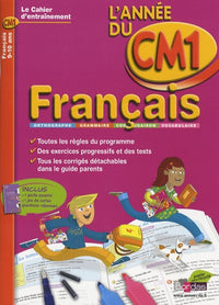 CAHIER DE L'ANNEE DE - FRANCAIS CM1 - (Ancienne édition)