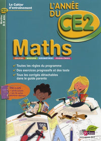Cahier de l'année de - Maths CE2