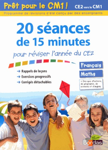 Prêt pour le CM1 ! (Cahier de vacances)