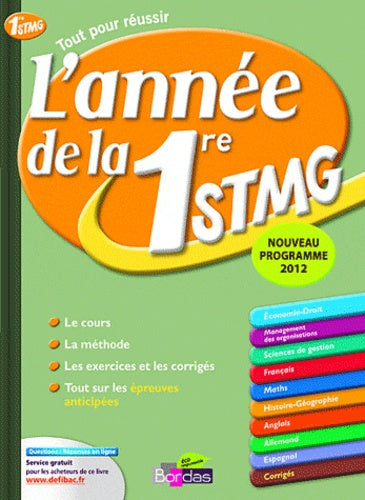 L'année de la 1ère STMG