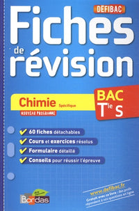 Defibac fiches chimie Term S