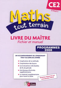 Maths tout terrain CE2 * Livre du maître