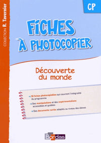 Tavernier Découverte du monde CP 2015 Fiches à photocopier