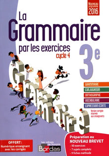 La grammaire par les exercices 4e