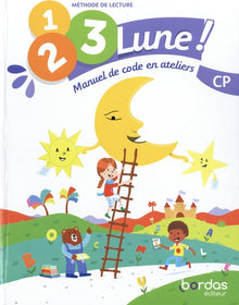 1,2,3, lune méthode de lecture CP 2021 Manuel de code Elève