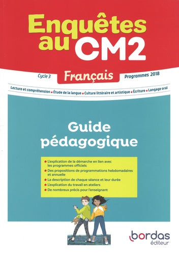 Enquêtes au CM2 - Français