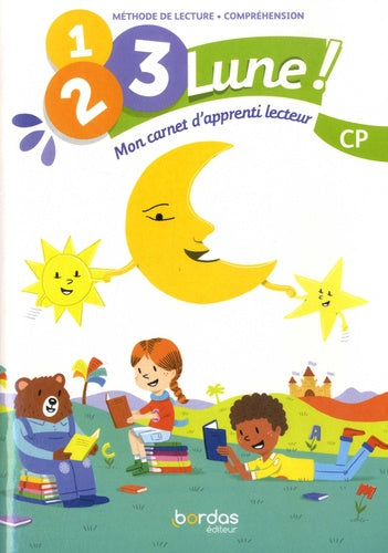 1, 2, 3, Lune ! Méthode de lecture CP 2021 - Mon carnet d'apprenti lecteur élève