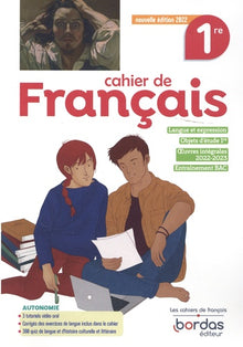 Cahier de français 1re