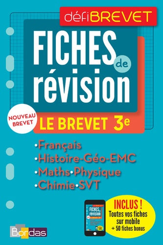 DéfiBrevet compilation Fiches de Révision Brevet