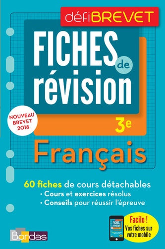 Defibrevet - fiches de révision - français 3e