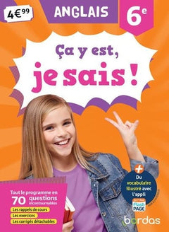 Ça y est, je sais ! Anglais 6e