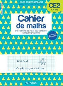 Cahier de maths CE2