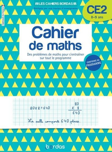 Cahier de maths CE2