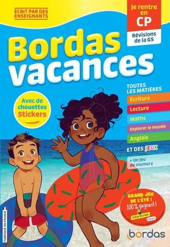Je rentre en CP - Cahier de vacances