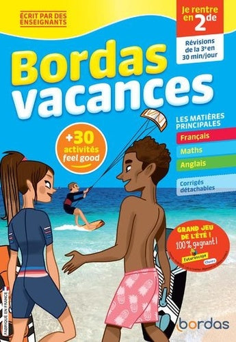 Bordas vacances - Je rentre en 2de - Cahier de vacances