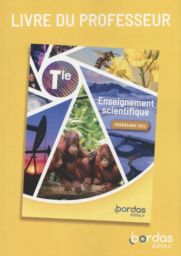 Enseignement scientifique Tle 2024