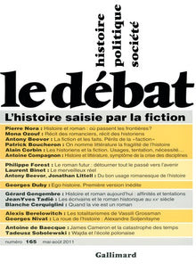 Le Débat: L'histoire saisie par la fiction
