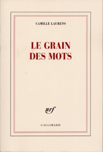Le grain des mots