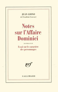 Notes sur l'affaire Dominici