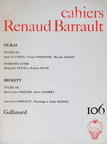 Cahiers Renaud Barrault, n° 106 : Duras / Beckett