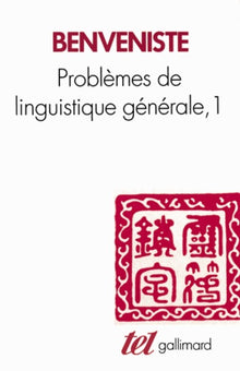 problèmes de linguistique générale