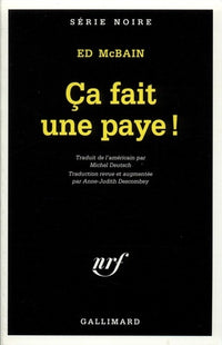 ça fait une paye !